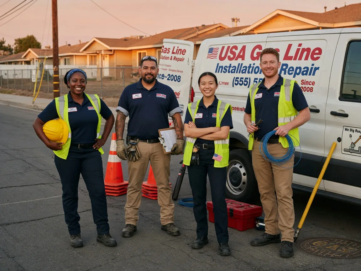 Gas Line Installation company in Ashville, OH